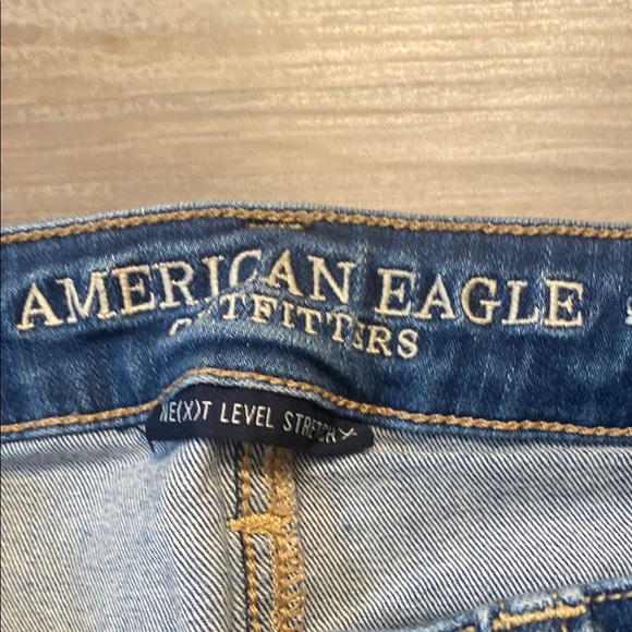 American Eagle Outfitters Women's Blue Jeans - Picture 4 of 10